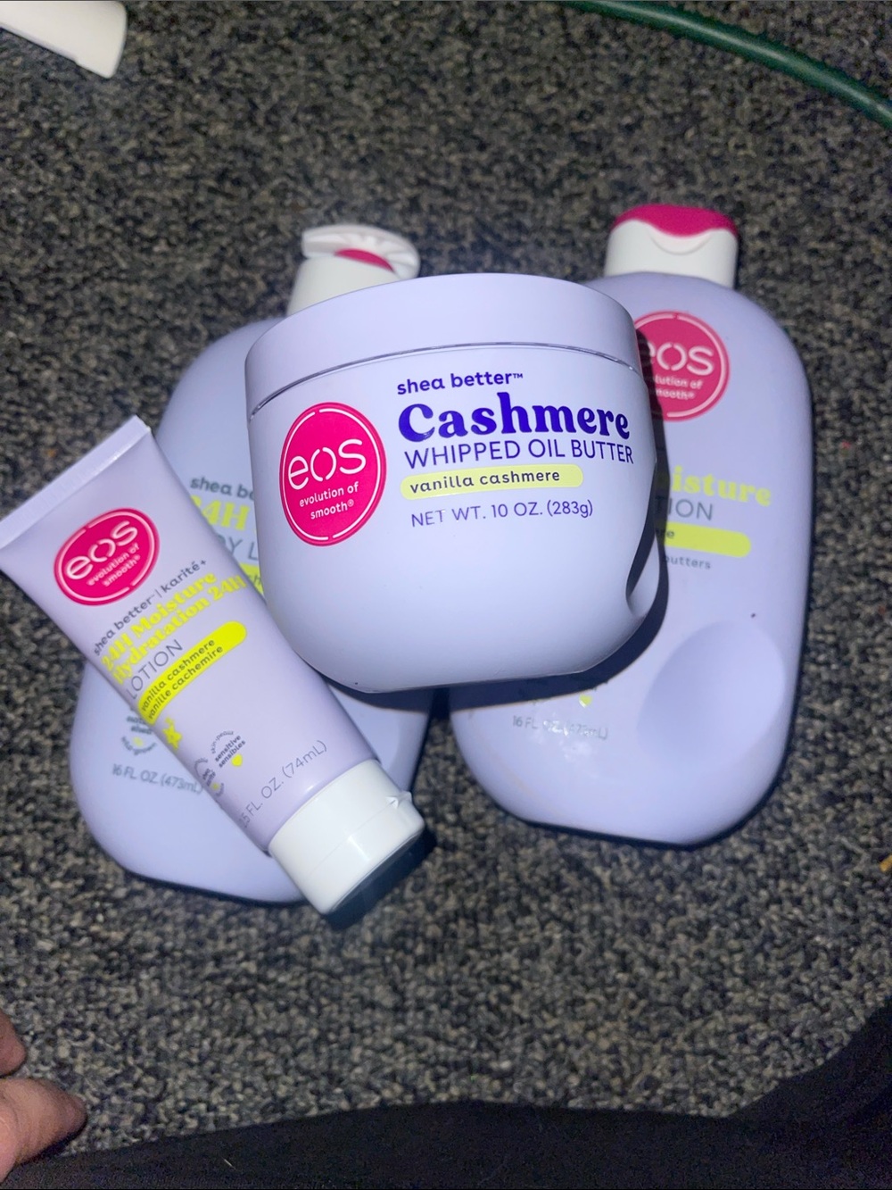 eos(vanilla cashmere) body bundle